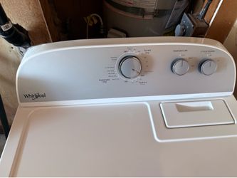 Whirlpool washer and dryer