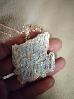 Loyalty Over Royalty Pendant 14k Plated