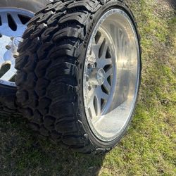 24s on 33s american forces 6 lug chevy 