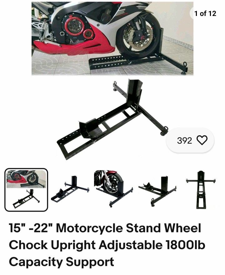 **BRAND NEW Upright Motorcycle Stand! for Sale in Las Vegas, NV OfferUp
