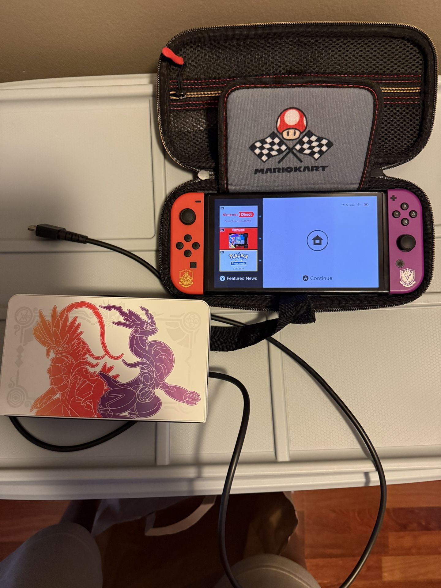 Nintendo Switch - OLED Model: Pokemon Scarlet and Violet Edition