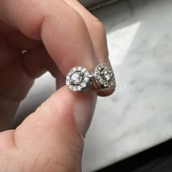 Diamond earrings (from jewlery store)