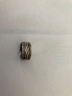 Vintage sterling silver ring