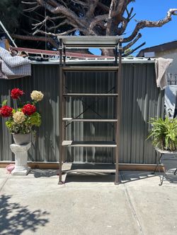 Steel/Wood Heavy Duty Bookcase 6’ 4”