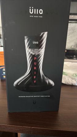 Ullo wine purifier decanter brand new