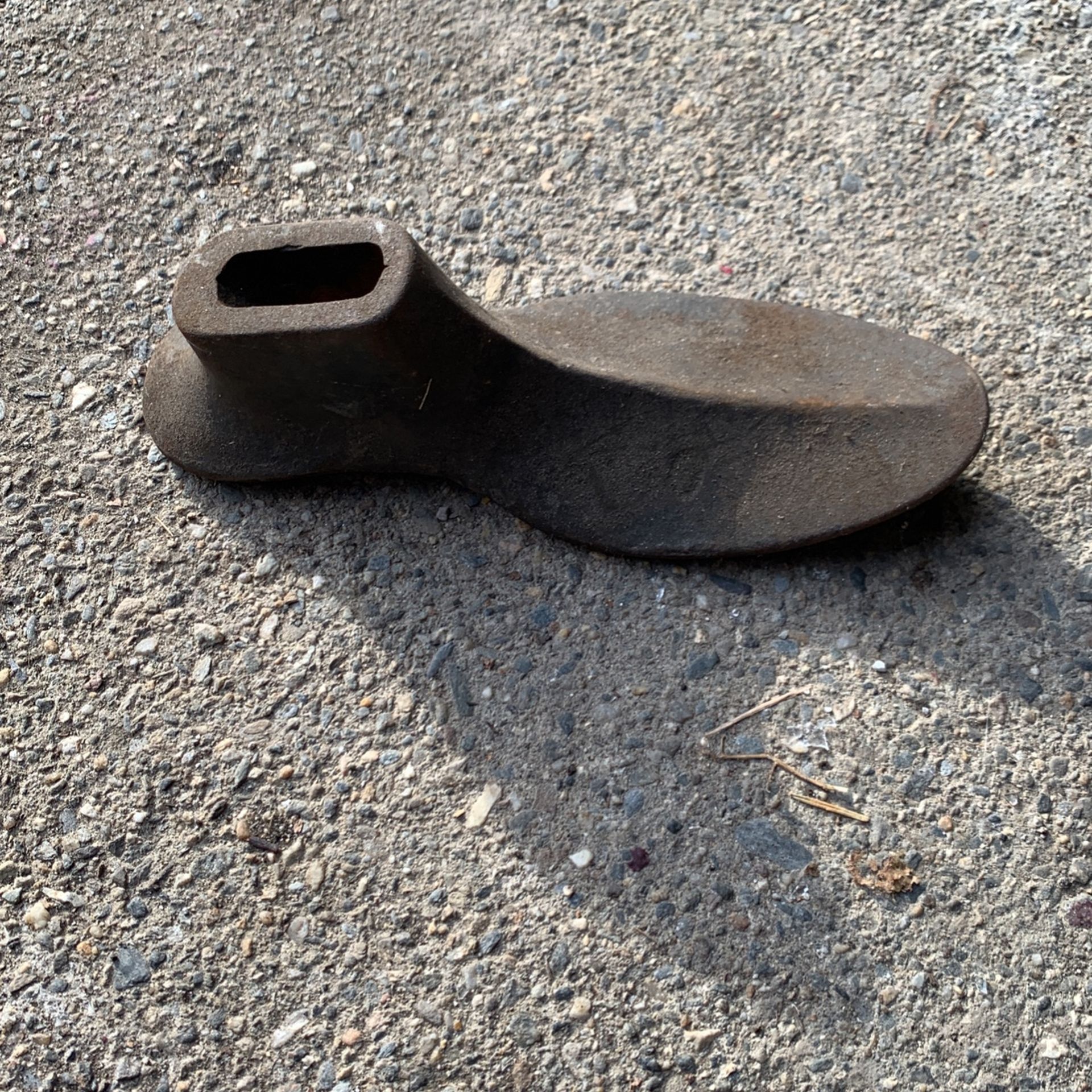 Antique Cast Iron Foot Form