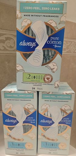 Always Pure Cotton Pads Bundle – 3 Boxes