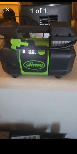 Slime Portable Tire Inflator Air Compressor
