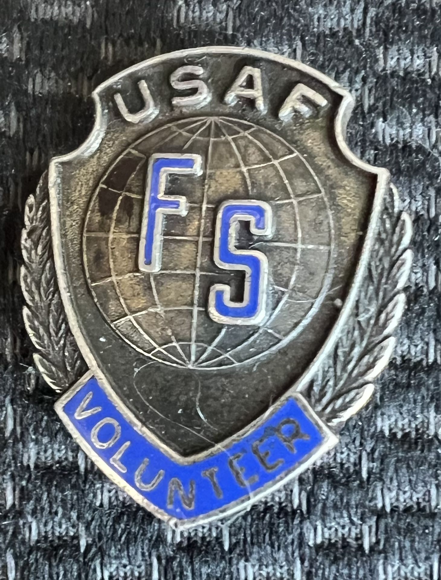 United States Air Force Volenteer/family Pin