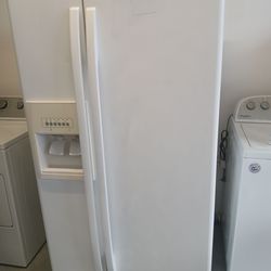 Big white refrigerator