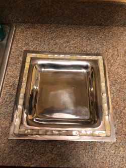Towle silversmith small serving tray