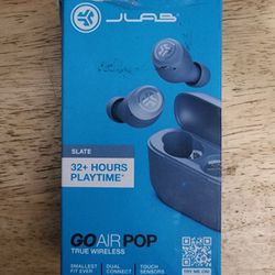 Jlab GO Airpop Wireless Bluetooth Earbuds