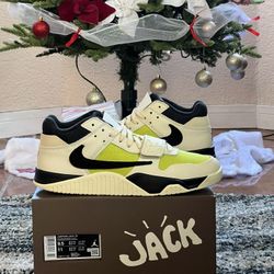 Jordan Jumpman Jack TR x Travis Scott Bright.                 Size 9.5 In Men 
