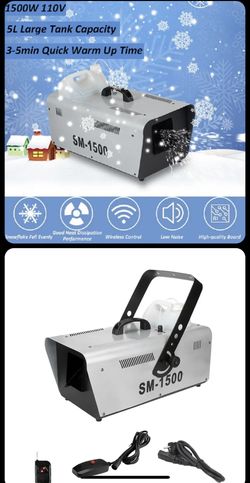 Snow Machine 1500
