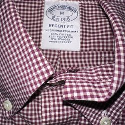Brooks Brothers Regent Long Sleeve Shirt M-Worn 1x