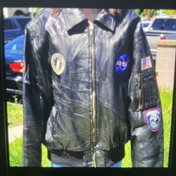 Vintage bombers, NASA jacket