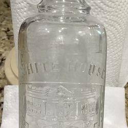 Antique White House Vinegar Bottle