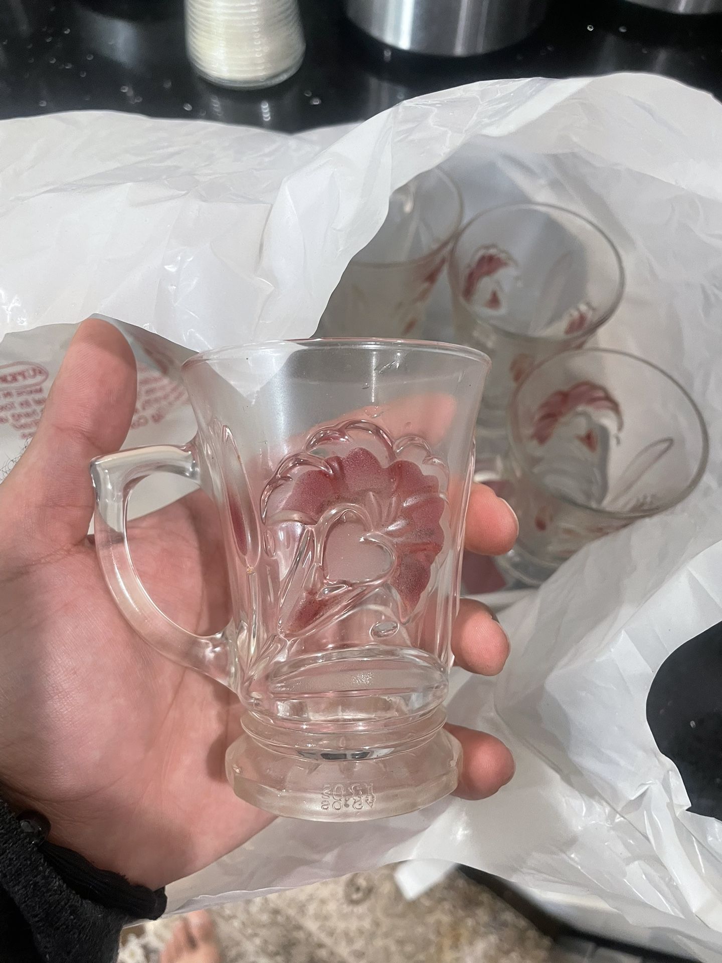 Traditional Glass Cups