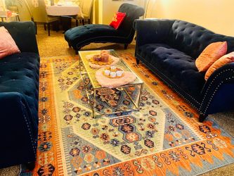 NAVY BLUE COUCHES