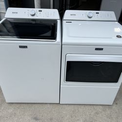 Maytag Bravos TopLoad Washer And Electric Dryer 