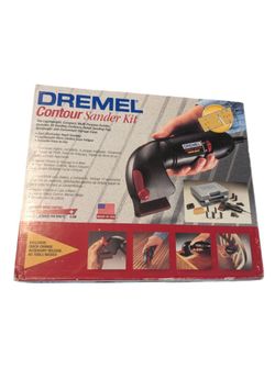 Vintage Factory Sealed New Old Stock Dremel Contour Sander Kit #6000