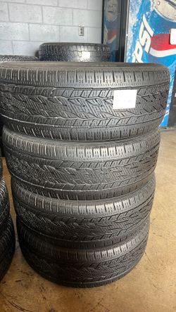 🛞SET OF 4 USED TIRES🛞 255/55/20 CONTINENTAL •INSTALLED/BALANCED•
