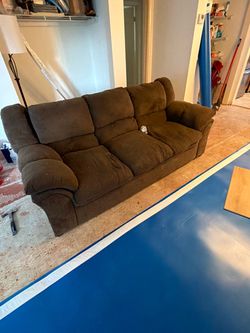 brown couches