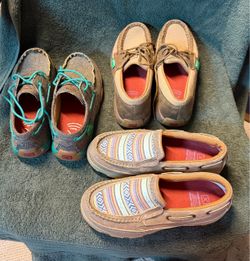 Twisted X Womens’s ECO Driving Moc Shoes – 3 Pairs