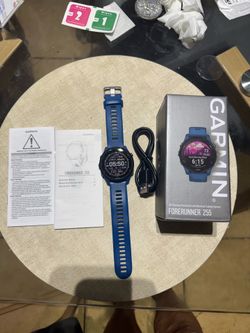 Garmin Forerunner 255 - Tidal Blue - Like New w/ Original Box