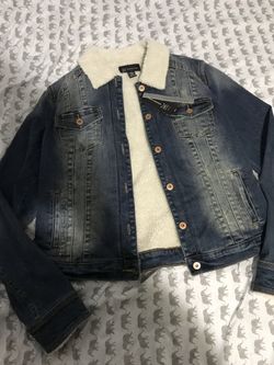 Large jean jacket