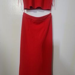 two-piece skirt set