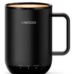 Heated coffee mug.