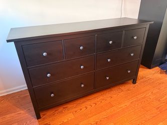 Brown Dresser with 8 drawers