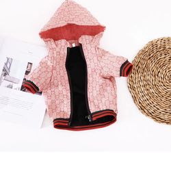 Pink Dog Jacket Size Small 