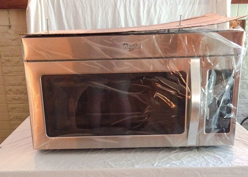Whirlpool WMH31017AS 30 in. Over the Range Microwave w/ 2-Speed Fan - Stainless Steel
