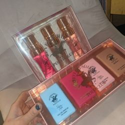 Set -BEVERLY Hills Polo Club Women's Perfume Sets Two Boxes All For $10 All Brand New Unopened