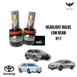 07-17 Toyota Camry Headlight Led Buls Low Beam Super Birght Free Installation 