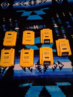 Dewalt batteries 7 for $225