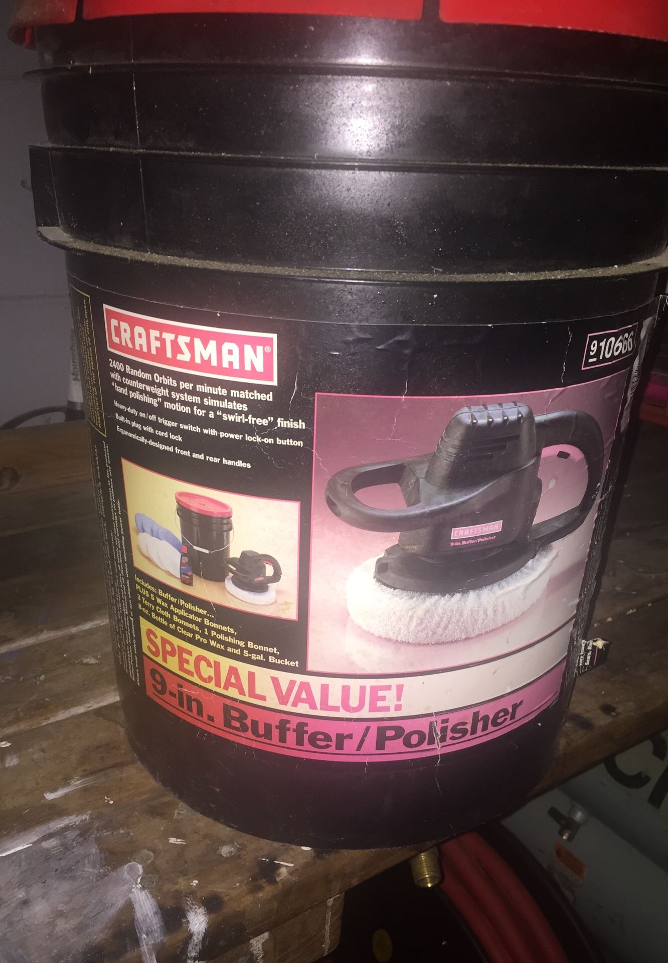 “New”Craftsman 9” buffer