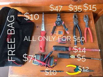 Bundle of tools! Used but still in good condition.