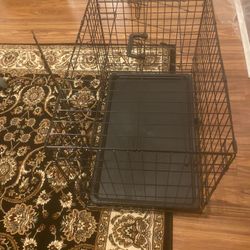 Dog Cage 2 Doors 30L X19 W X 21 H