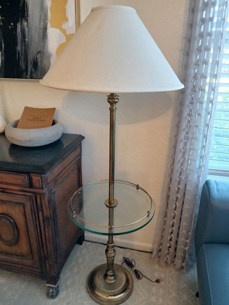 Stiffel Floor Lamp Brass Vintage Mid Century Lamp $125