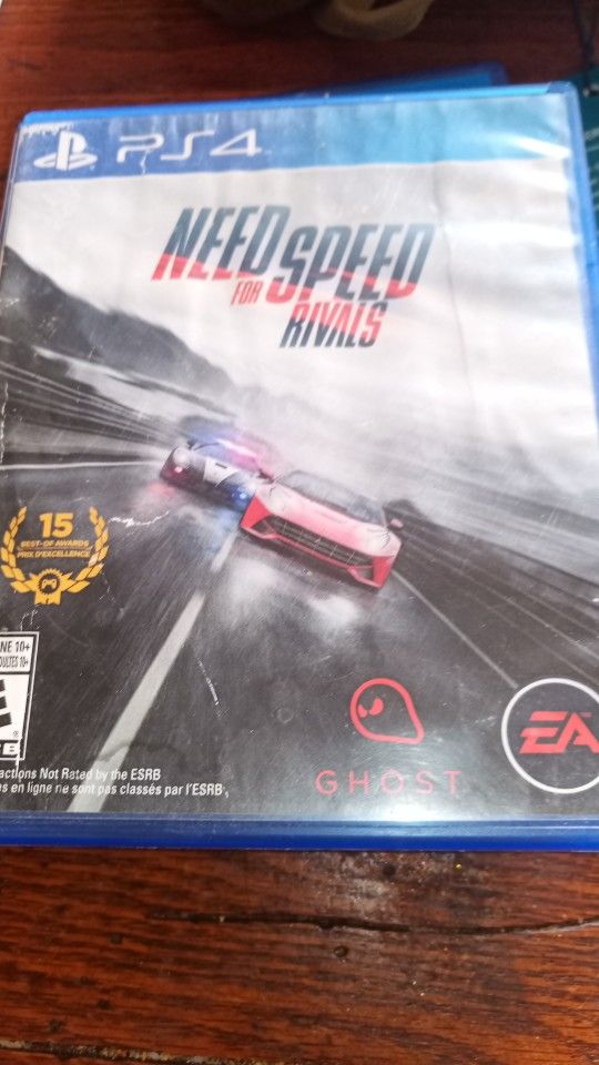 Need For Speed Rivals PS4