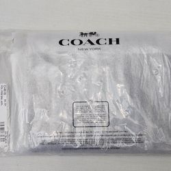 Coach Pebbled Leather Essential Small Wristlet Wallet CH818 NEW sealed cellphone