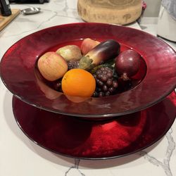 Frutero De Vidrio Grande (glass)