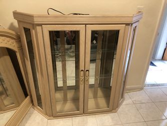 $25 Trophy Case /  Display Case With Storage Unit