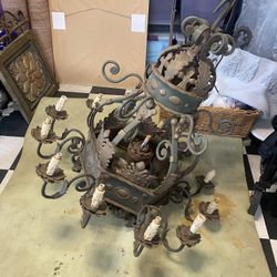 Spanish Revival Chandelier
