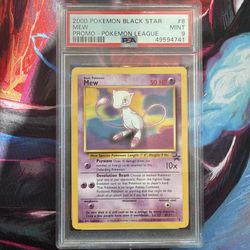 Mew 2000 Promo Psa 9!!!! pokemon