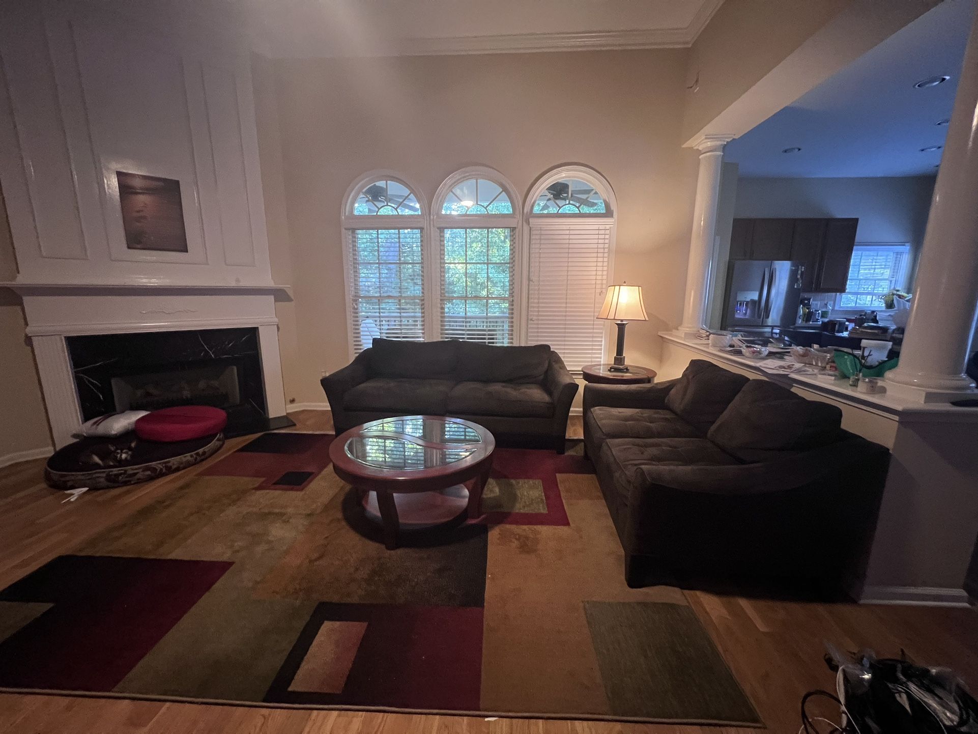 Complete Living Room Set – Sofa, Loveseat, Coffee & End Table