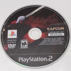 Devil May Cry (PS2, 2001) Disc Only
